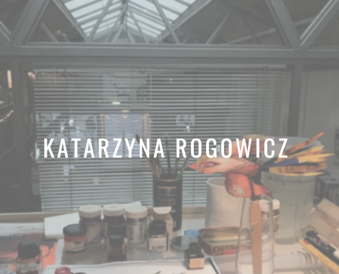 Se instala en la nave coworking la artista polaca katarzyna rogowicz